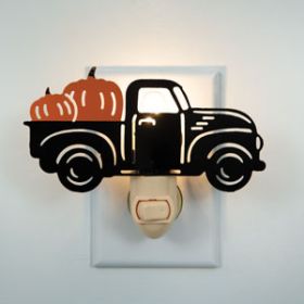 Black Harvest Truck Night Light  -  Box of 4