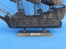 Wooden Flying Dutchman Model Pirate Ship 14""