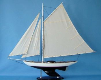 Wooden Modern Decor Sloop 26""