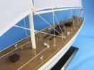 Wooden Enterprise Model Sailboat Decoration 60""