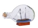 Bluenose Sailboat in a Glass Bottle 7""