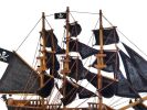 Wooden Caribbean Pirate Black Sails Limited Model Pirate Ship 15""