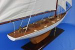 Wooden Columbia Model Sailboat Decoration 60""