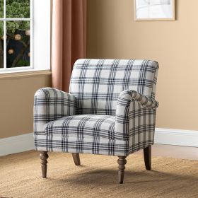 Picchu Amchair,PLAID BLACK