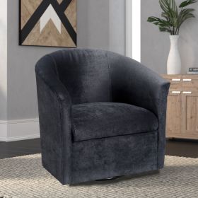 Eden Charcoal Swivel Chair