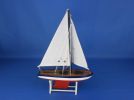 Wooden It Floats 12"" - American Floating Sailboat Model