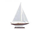 Wooden William Fife Model Sailboat Decoration 35""