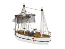 Wooden Fishing Impossible Model Fishing Boat 6""