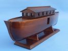 Wooden Noah's Ark Model Boat 14""