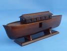 Wooden Noah's Ark Model Boat 14""