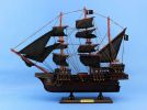 Wooden Blackbeard's Queen Anne's Revenge Model Pirate Ship 15""