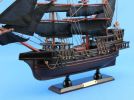 Wooden Blackbeard's Queen Anne's Revenge Model Pirate Ship 15""