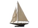 Wooden Rustic Endeavour Model Sailboat Decoration 60""