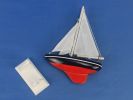 Wooden Endeavour Model Sailboat Decoration 9""