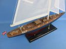 Wooden Endeavour Model Sailboat Decoration 35""