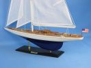 Wooden Enterprise Model Sailboat Decoration 35""