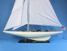 Wooden Intrepid Model Sailboat Decoration 60""