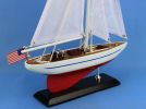 Wooden Ranger Model Sailboat Decoration 16""