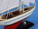 Wooden Ranger Model Sailboat Decoration 16""