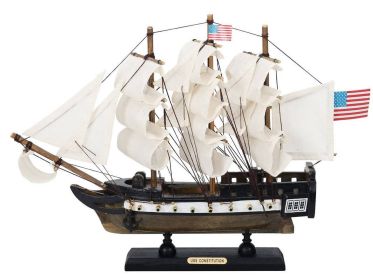 Wooden USS Constitution Limited Tall Ship Model 12""