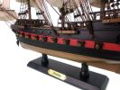 Wooden Thomas Tew's Amity White Sails Limited Model Pirate Ship 26""