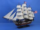 Wooden USS Constitution Tall Model Ship 24""