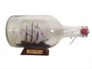 Santa Maria Model Ship in a Glass Bottle 9""