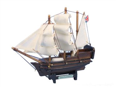 Wooden Mayflower Tall Model Ship 7""