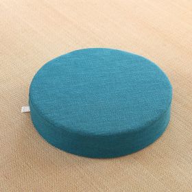 Putuan Mat Tatami Mat Floor Mat Lazy Cloth Balcony (Option: Lake Blue-Diameter 40cm Thickness 6cm)