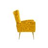 COOLMORE Accent Chair ,leisure single chair with Rose Golden feet